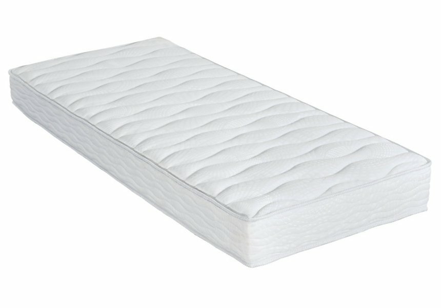Matelas blanc rectangulaire avec un motif matelassé en surface, mettant en valeur la qualité et l'élégance parisiennes, isolé sur un fond blanc uni. Canape Paris by Atelier Bis