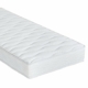 Un matelas blanc au motif matelassé et ondulé orne la scène sur un fond immaculé, offrant un mélange parfait de qualité et de confort pour votre sanctuaire de sommeil. Canape Paris by Atelier Bis