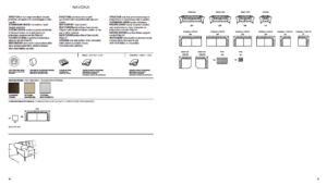 Découvrez notre catalogue de meubles illustré, présentant des modèles de canapés exquis et des options de tissus pour le modèle « Navona ». Découvrez l'élégance parisienne avec une qualité inégalée dans chaque détail, comme si vous entriez dans un charmant showroom parisien. Canape Paris by Atelier Bis